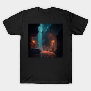 Cyberpunk city T-Shirt